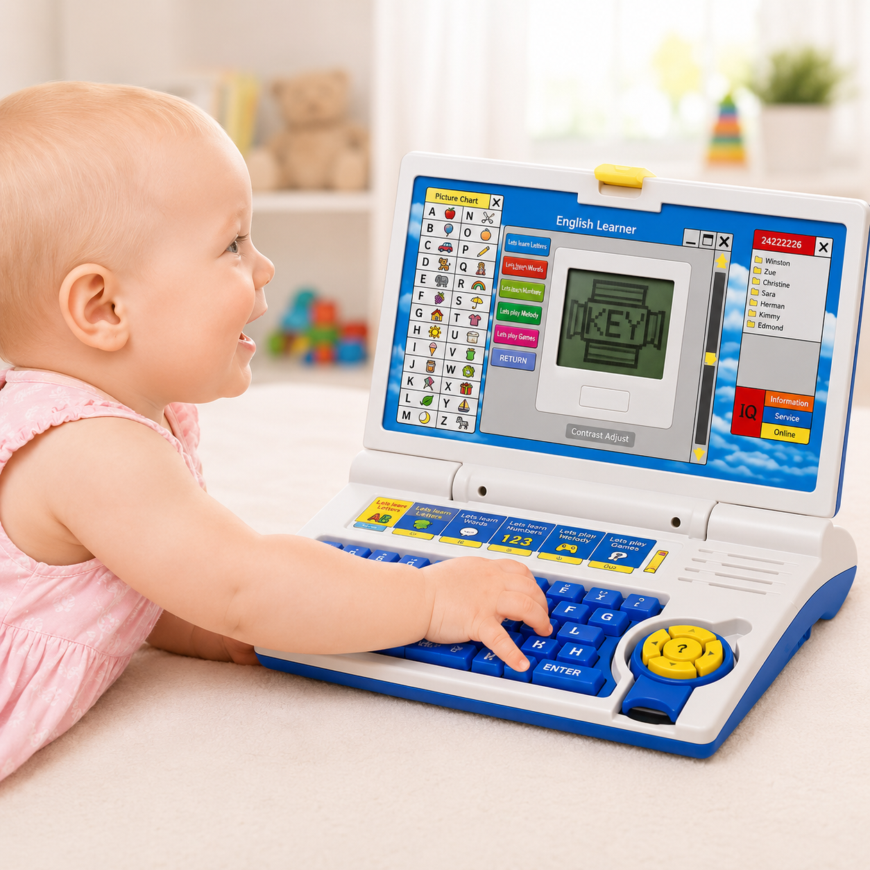 KIDS LEARNING LAPTOP