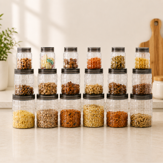 KITCHEN STORAGE CONTAINER SET (PACK of 18 PCS)
