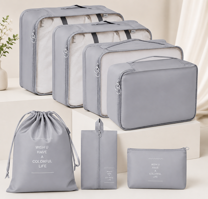 7 IN 1 TRAVEL ORGANIZER SET