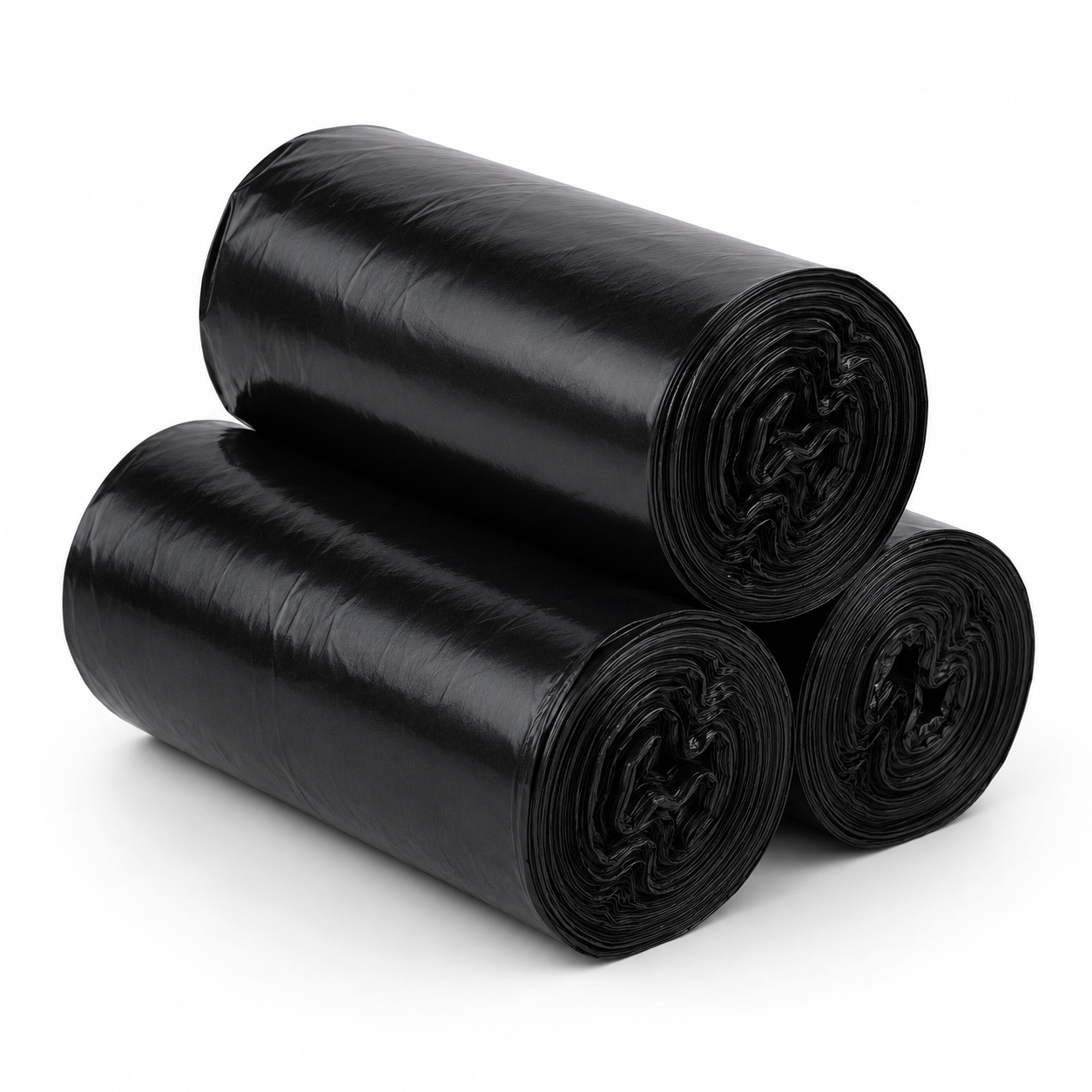 DISPOSABLE GARBAGE BAGS (90 PIECES IN 3 ROLLS)