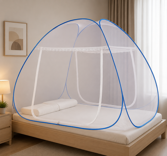 FOLDABLE KING SIZE BED MOSQUITO NET