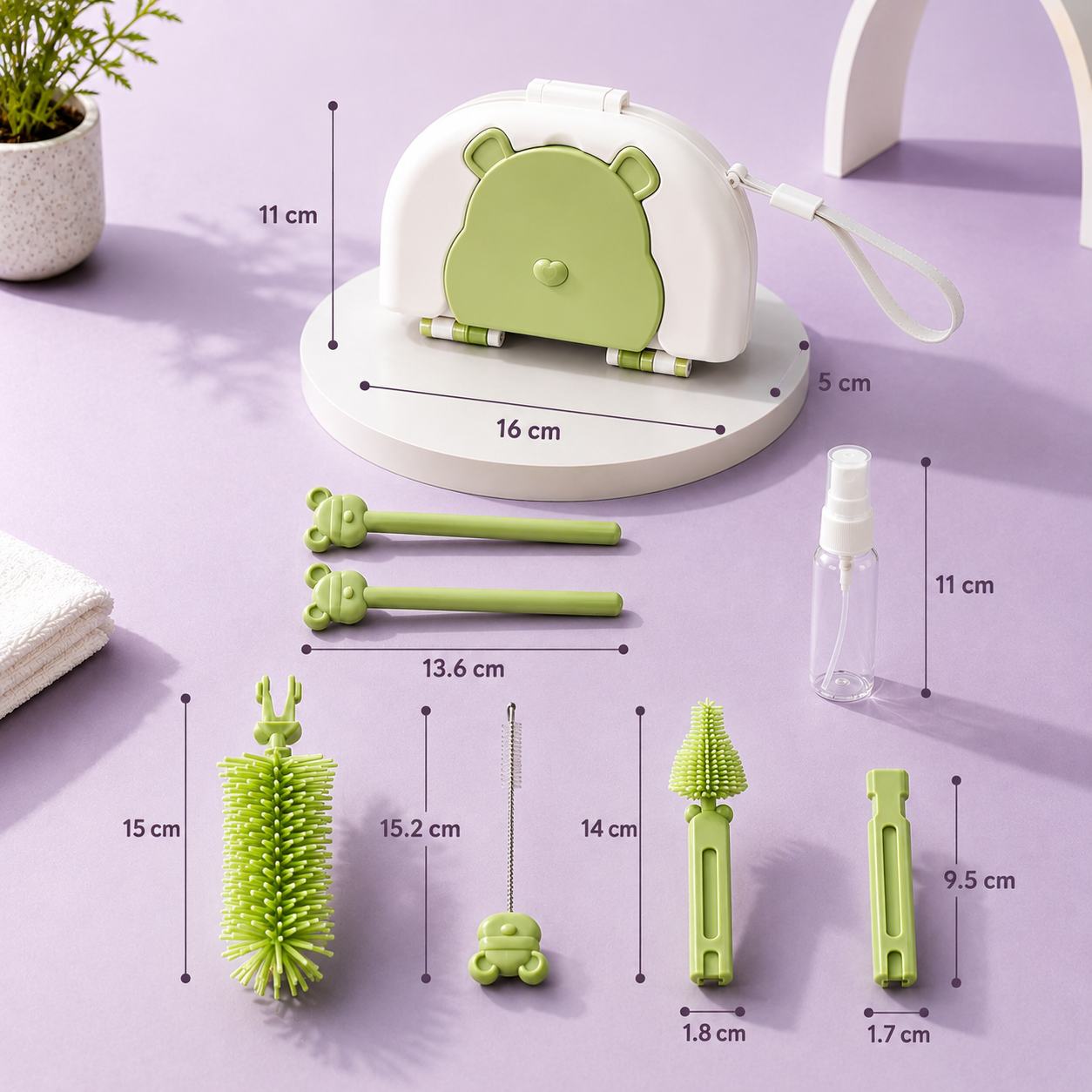 BABY BOTTLE CLEANING BRUSH