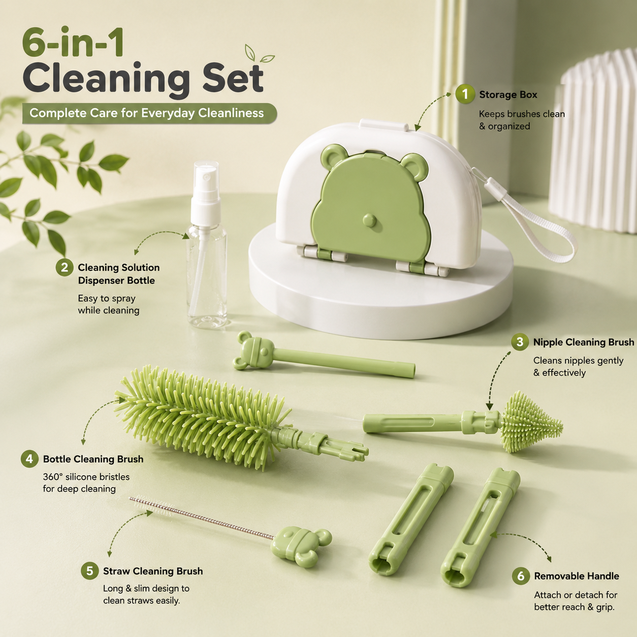 BABY BOTTLE CLEANING BRUSH