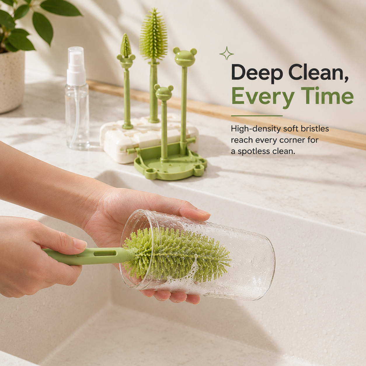 BABY BOTTLE CLEANING BRUSH