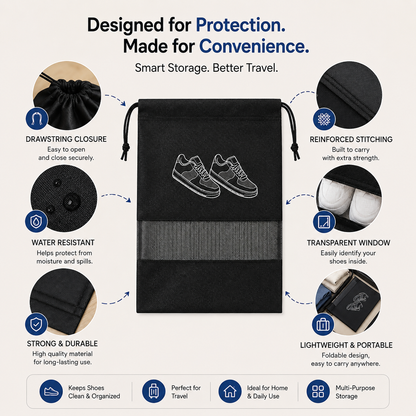 SHOE STORAGE BAG (PACK OF 6)