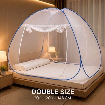 FOLDABLE KING SIZE BED MOSQUITO NET